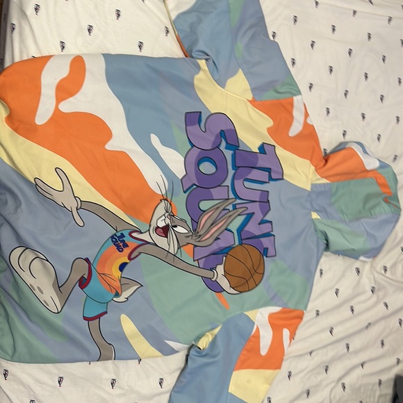 Space jam members only camo windbreaker - Picture 2 of 2